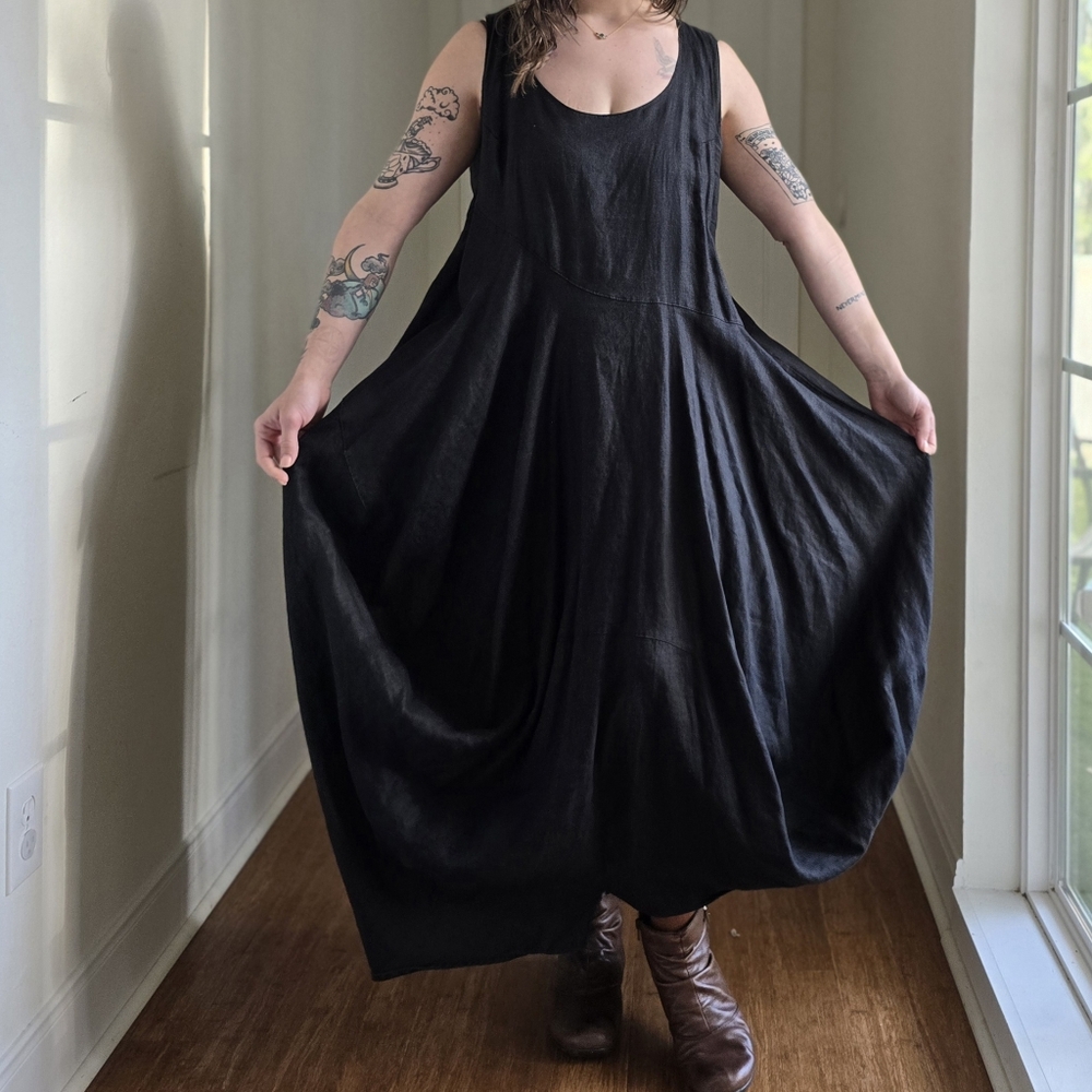 Linen Dress 1X